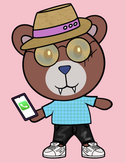 Best Polygon NFT Collection on Opensea - Jolly Teddy Party #5742