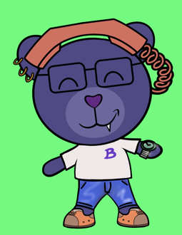 Best Polygon NFT Collection on Opensea - Jolly Teddy Party #5759