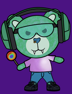 Best Polygon NFT Collection on Opensea - Jolly Teddy Party #5772