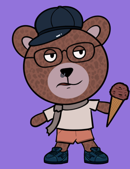Best Polygon NFT Collection on Opensea - Jolly Teddy Party #579