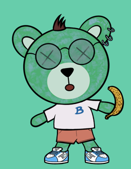 Best Polygon NFT Collection on Opensea - Jolly Teddy Party #5791
