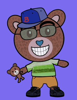 Best Polygon NFT Collection on Opensea - Jolly Teddy Party #5792