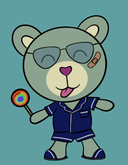 Best Polygon NFT Collection on Opensea - Jolly Teddy Party #5794