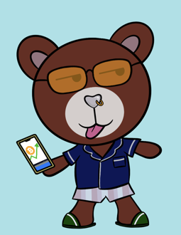 Best Polygon NFT Collection on Opensea - Jolly Teddy Party #5797