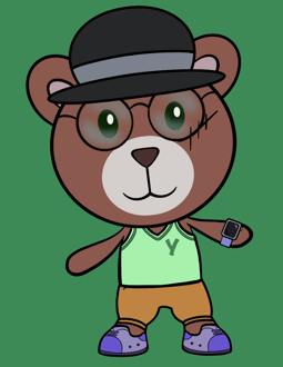 Best Polygon NFT Collection on Opensea - Jolly Teddy Party #58