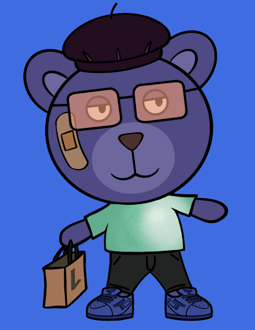 Best Polygon NFT Collection on Opensea - Jolly Teddy Party #5804