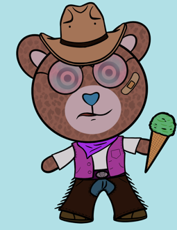 Best Polygon NFT Collection on Opensea - Jolly Teddy Party #5809
