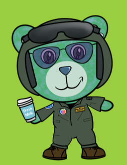 Best Polygon NFT Collection on Opensea - Jolly Teddy Party #5810