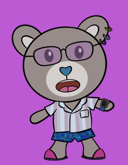 Best Polygon NFT Collection on Opensea - Jolly Teddy Party #5811