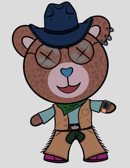 Best Polygon NFT Collection on Opensea - Jolly Teddy Party #5815