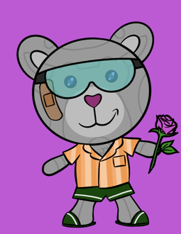 Best Polygon NFT Collection on Opensea - Jolly Teddy Party #5822