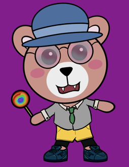 Best Polygon NFT Collection on Opensea - Jolly Teddy Party #5831