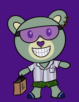 Best Polygon NFT Collection on Opensea - Jolly Teddy Party #5837