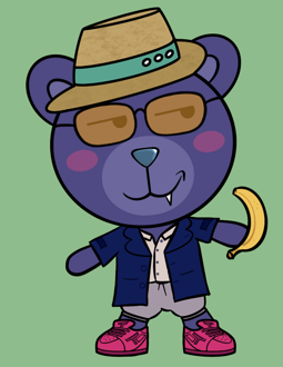 Best Polygon NFT Collection on Opensea - Jolly Teddy Party #5838