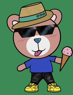 Best Polygon NFT Collection on Opensea - Jolly Teddy Party #584