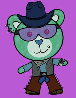 Best Polygon NFT Collection on Opensea - Jolly Teddy Party #5840