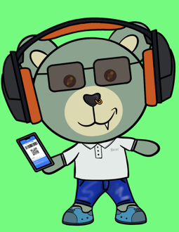 Best Polygon NFT Collection on Opensea - Jolly Teddy Party #5843