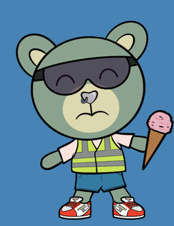 Best Polygon NFT Collection on Opensea - Jolly Teddy Party #5847