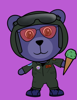 Best Polygon NFT Collection on Opensea - Jolly Teddy Party #5849
