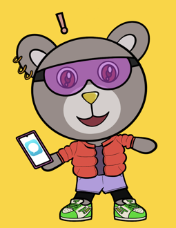 Best Polygon NFT Collection on Opensea - Jolly Teddy Party #5851
