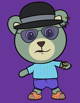 Best Polygon NFT Collection on Opensea - Jolly Teddy Party #5869