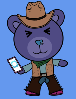 Best Polygon NFT Collection on Opensea - Jolly Teddy Party #5872
