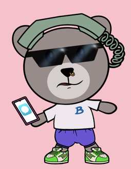 Best Polygon NFT Collection on Opensea - Jolly Teddy Party #5878