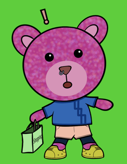 Best Polygon NFT Collection on Opensea - Jolly Teddy Party #5888