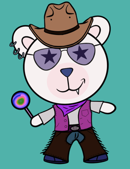 Best Polygon NFT Collection on Opensea - Jolly Teddy Party #5904
