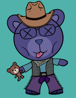 Best Polygon NFT Collection on Opensea - Jolly Teddy Party #5913