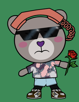Best Polygon NFT Collection on Opensea - Jolly Teddy Party #5915