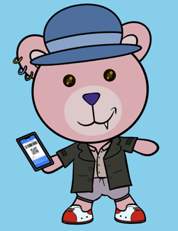 Best Polygon NFT Collection on Opensea - Jolly Teddy Party #5917