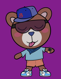 Best Polygon NFT Collection on Opensea - Jolly Teddy Party #5920