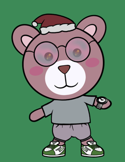 Best Polygon NFT Collection on Opensea - Jolly Teddy Party #5921