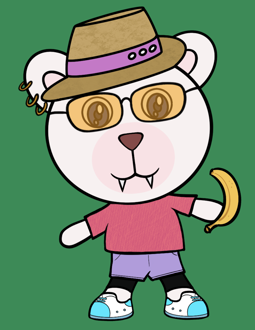 Best Polygon NFT Collection on Opensea - Jolly Teddy Party #5928