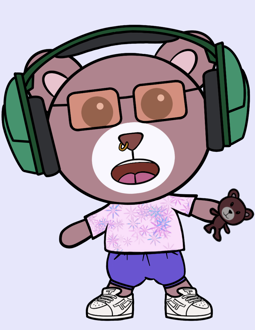 Best Polygon NFT Collection on Opensea - Jolly Teddy Party #5931