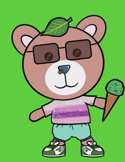 Best Polygon NFT Collection on Opensea - Jolly Teddy Party #5934