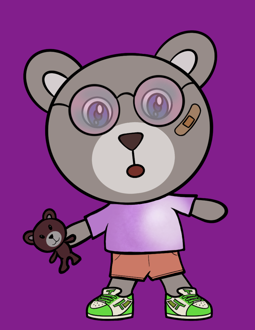Best Polygon NFT Collection on Opensea - Jolly Teddy Party #5937