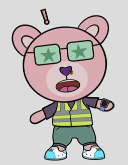 Best Polygon NFT Collection on Opensea - Jolly Teddy Party #5939