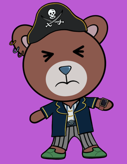 Best Polygon NFT Collection on Opensea - Jolly Teddy Party #5957