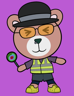 Best Polygon NFT Collection on Opensea - Jolly Teddy Party #5959