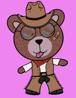 Best Polygon NFT Collection on Opensea - Jolly Teddy Party #5961