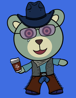 Best Polygon NFT Collection on Opensea - Jolly Teddy Party #5968