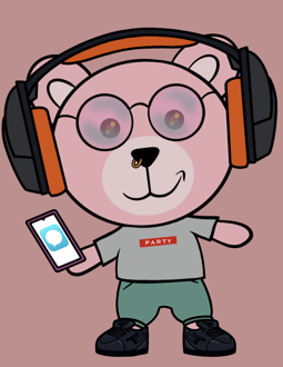 Best Polygon NFT Collection on Opensea - Jolly Teddy Party #5979