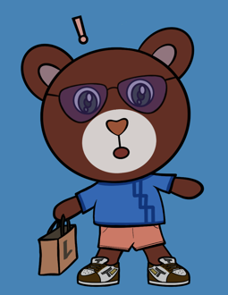 Best Polygon NFT Collection on Opensea - Jolly Teddy Party #598