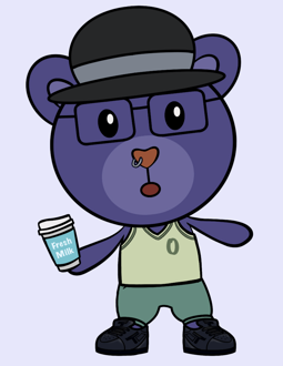 Best Polygon NFT Collection on Opensea - Jolly Teddy Party #5987