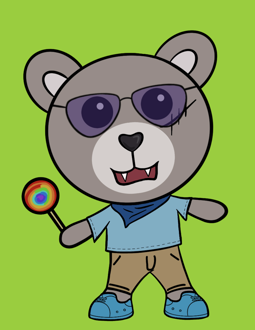 Best Polygon NFT Collection on Opensea - Jolly Teddy Party #5988