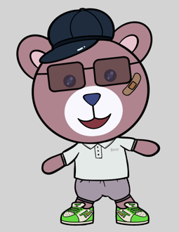 Best Polygon NFT Collection on Opensea - Jolly Teddy Party #599