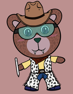 Best Polygon NFT Collection on Opensea - Jolly Teddy Party #6003