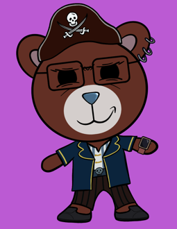 Best Polygon NFT Collection on Opensea - Jolly Teddy Party #601